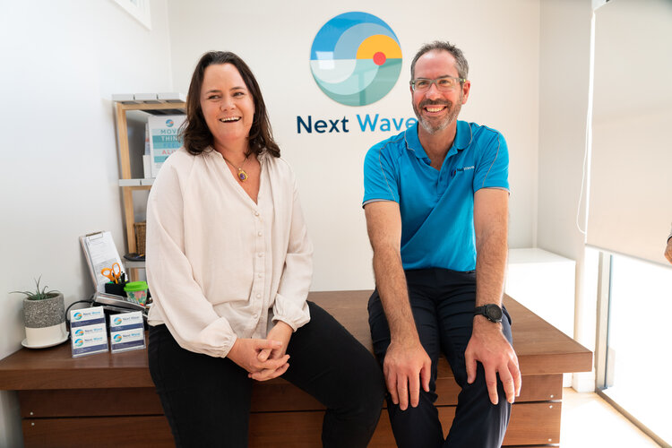 Jonathan and Sasha Wray